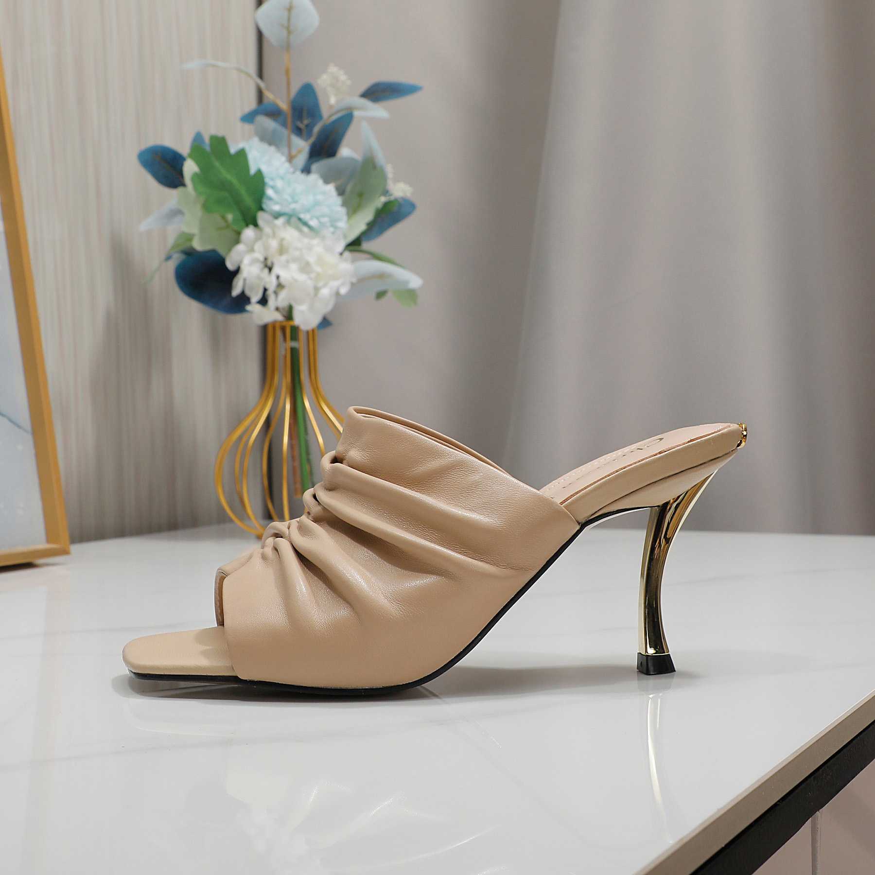 Dior D-Fame Open-Toe Pump - DopestKickz