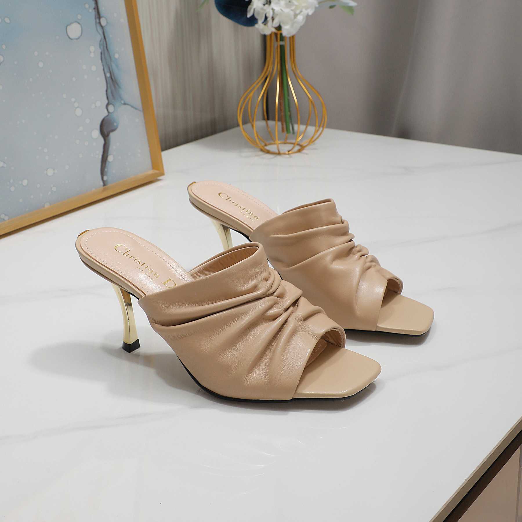 Dior D-Fame Open-Toe Pump - DopestKickz