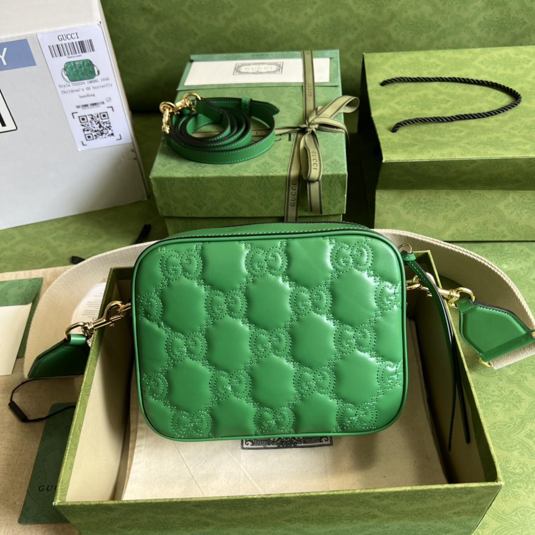 Gucci GG Matelassé Small Bag(21.5-17-7.5cm) - DopestKickz