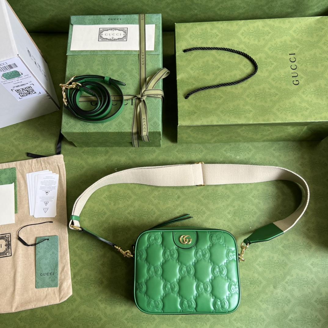 Gucci GG Matelassé Small Bag(21.5-17-7.5cm) - DopestKickz
