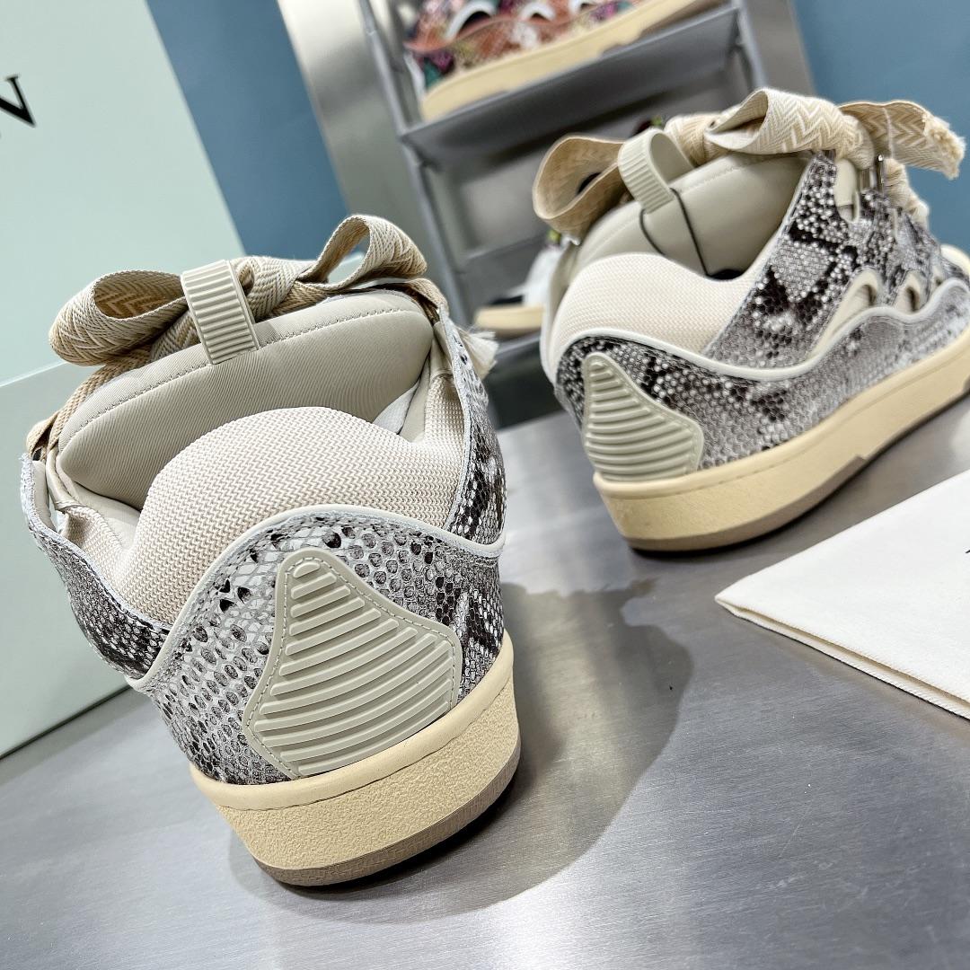 Lanvin Curb Low-Top Sneakers - DopestKickz
