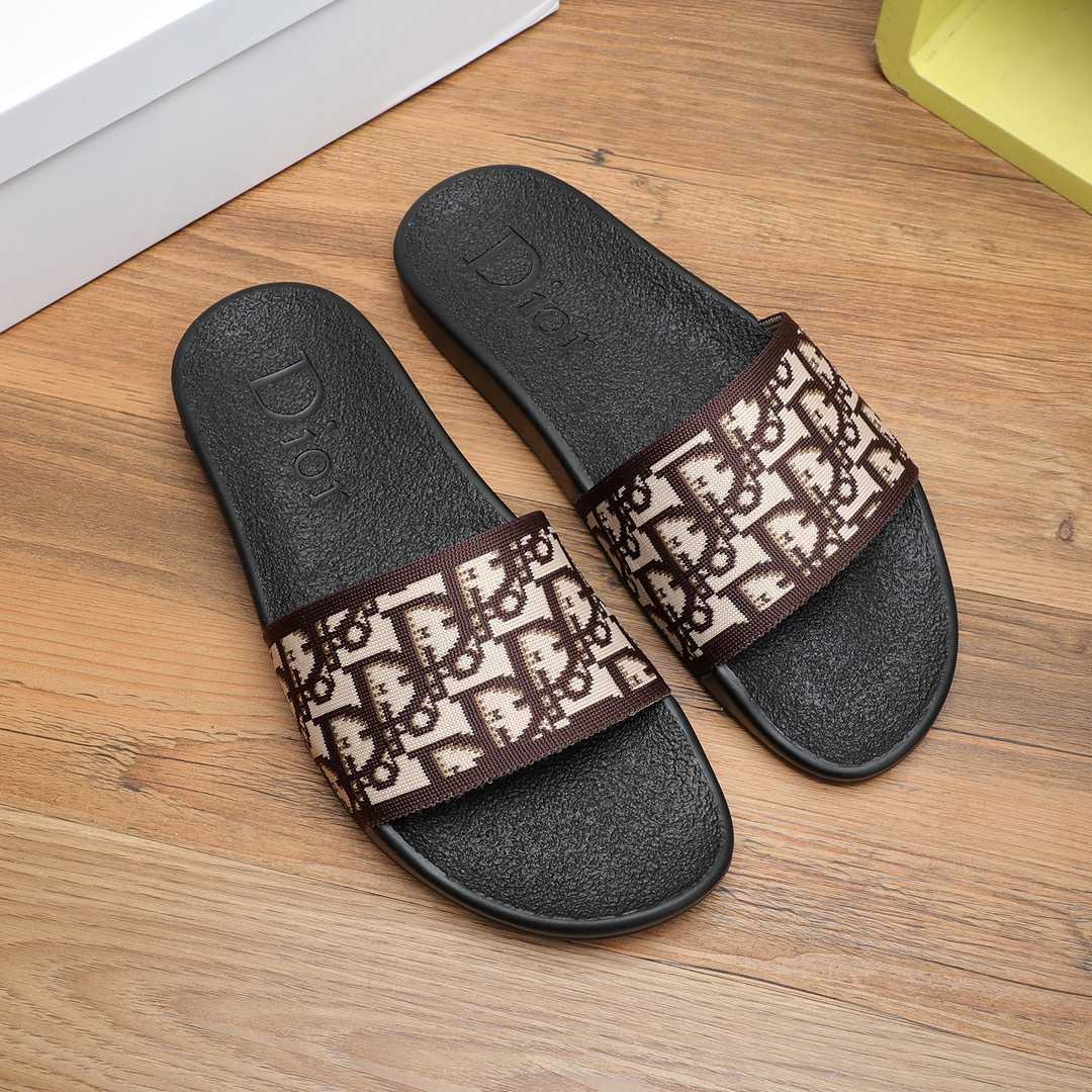 Dior Oblique Jacquard Sandals  - DopestKickz