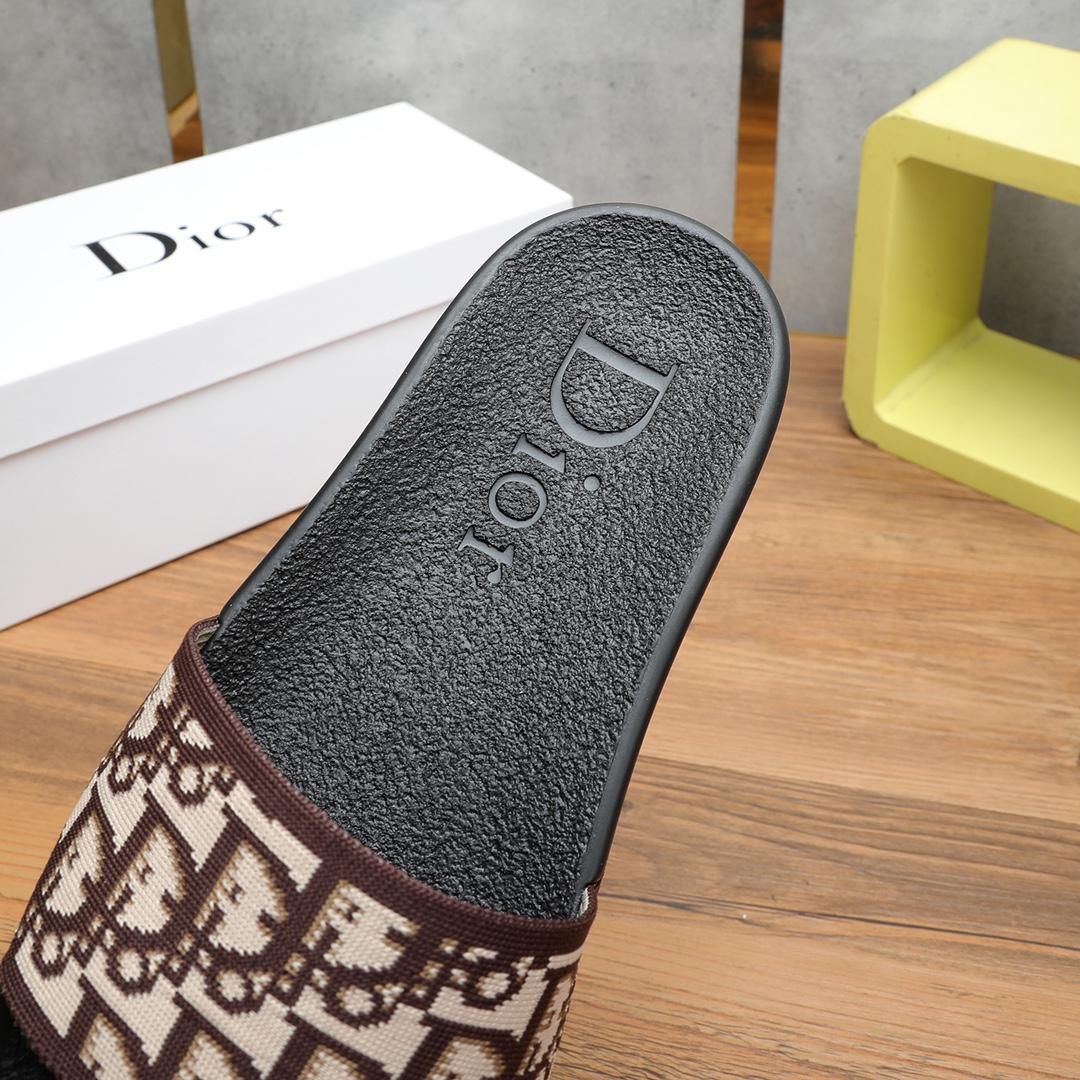 Dior Oblique Jacquard Sandals  - DopestKickz