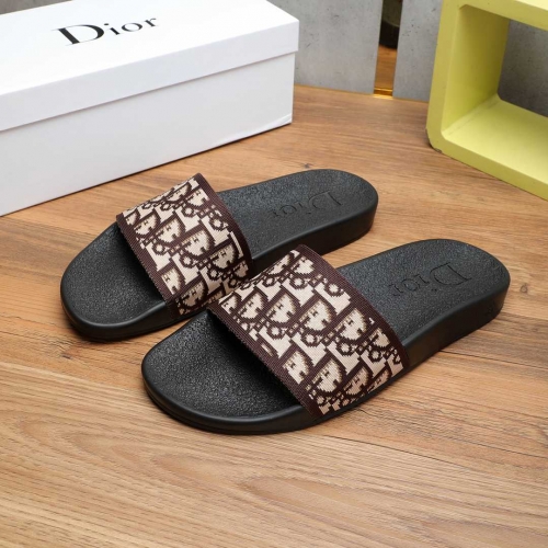 Dior Oblique Jacquard Sandals  - DopestKickz