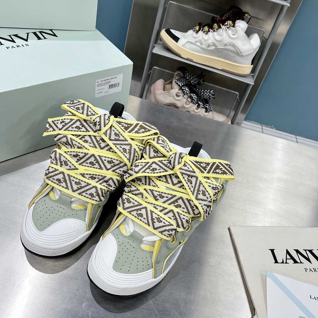 Lanvin Curb Sneakers - DopestKickz