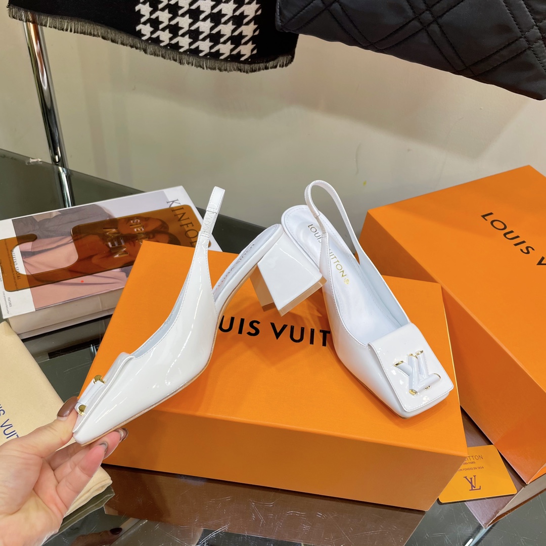 Louis Vuitton Shake Slingback Pump        - DopestKickz