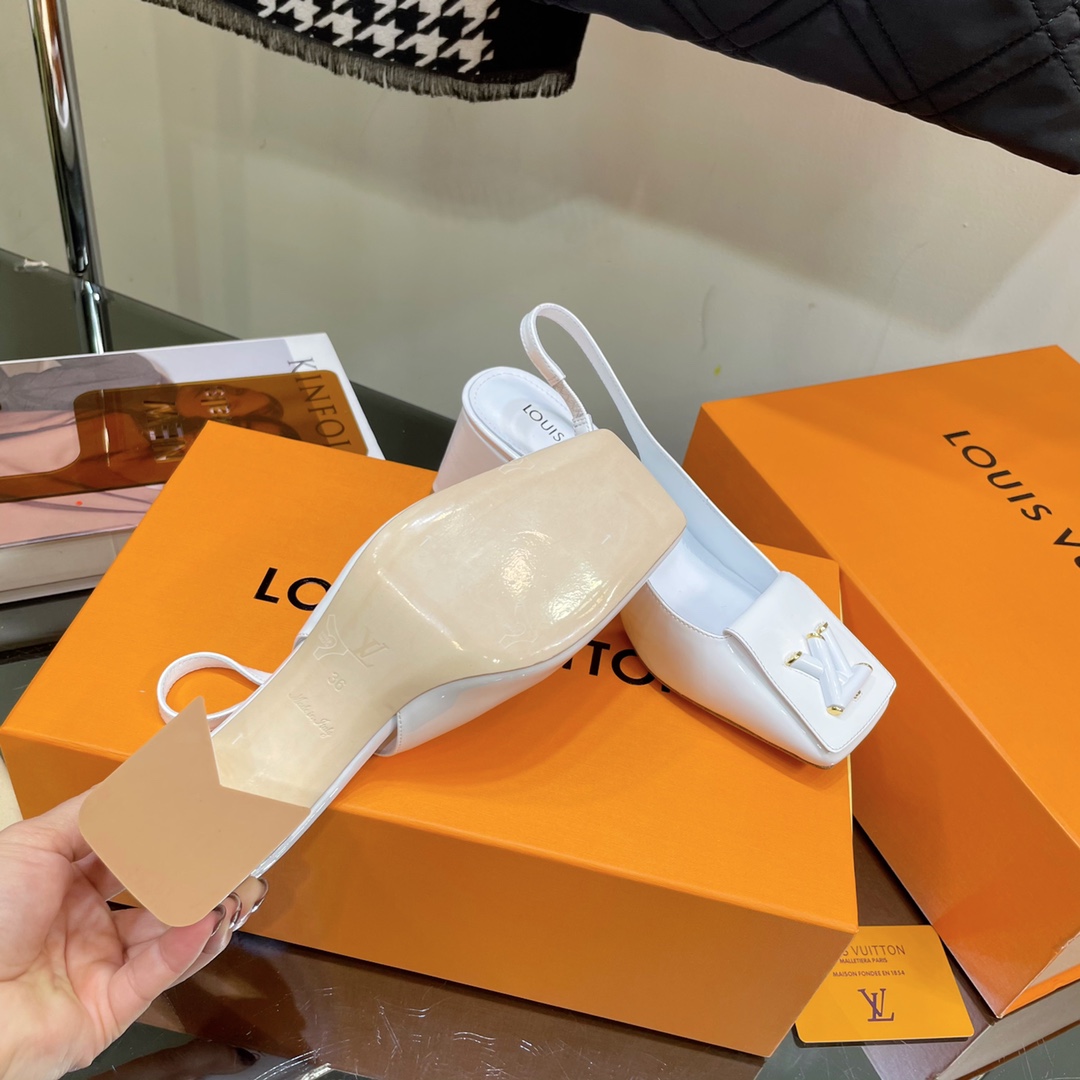 Louis Vuitton Shake Slingback Pump        - DopestKickz
