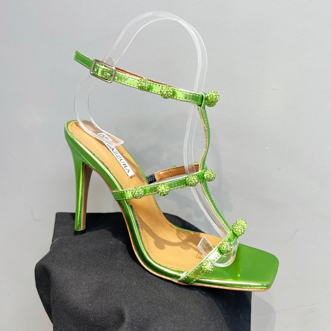 Aquazzura Cha Cha Cha Crystal Sandal  95 - DopestKickz