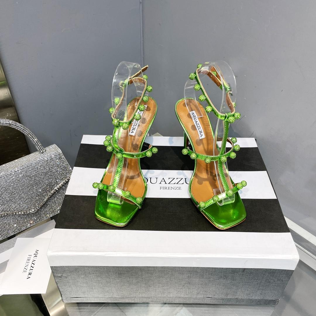 Aquazzura Cha Cha Cha Crystal Sandal  95 - DopestKickz