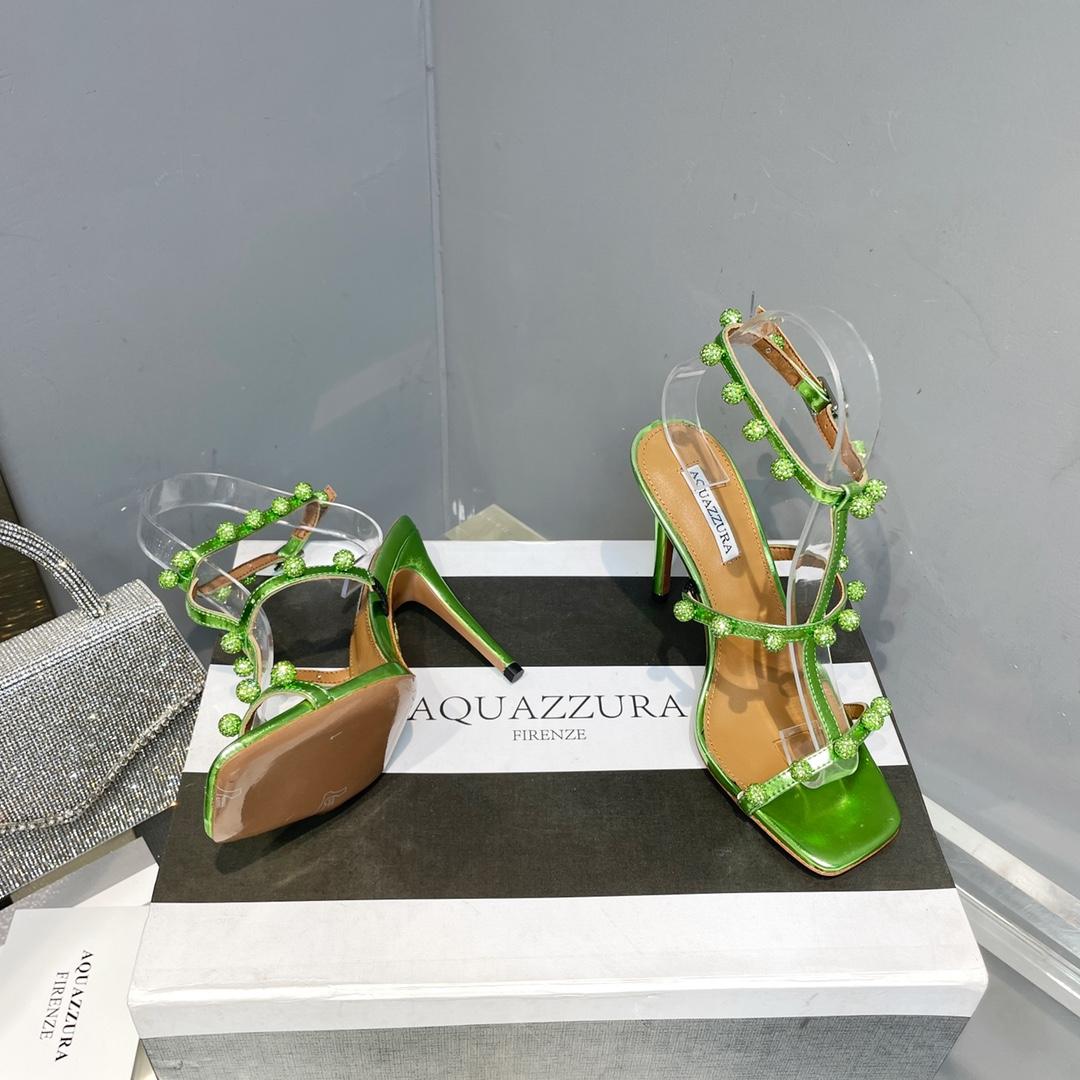 Aquazzura Cha Cha Cha Crystal Sandal  95 - DopestKickz