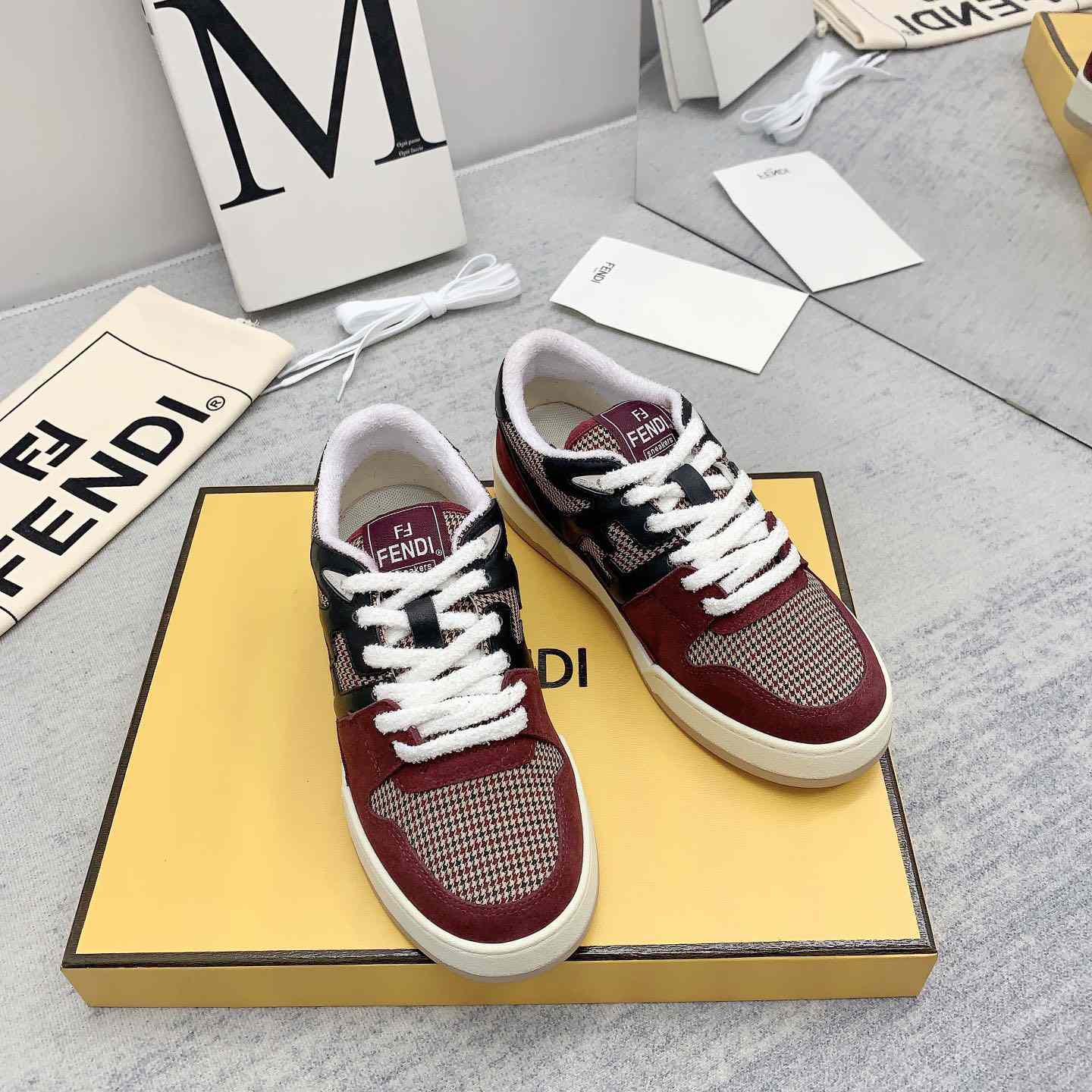 Fendi Match Sneaker - DopestKickz