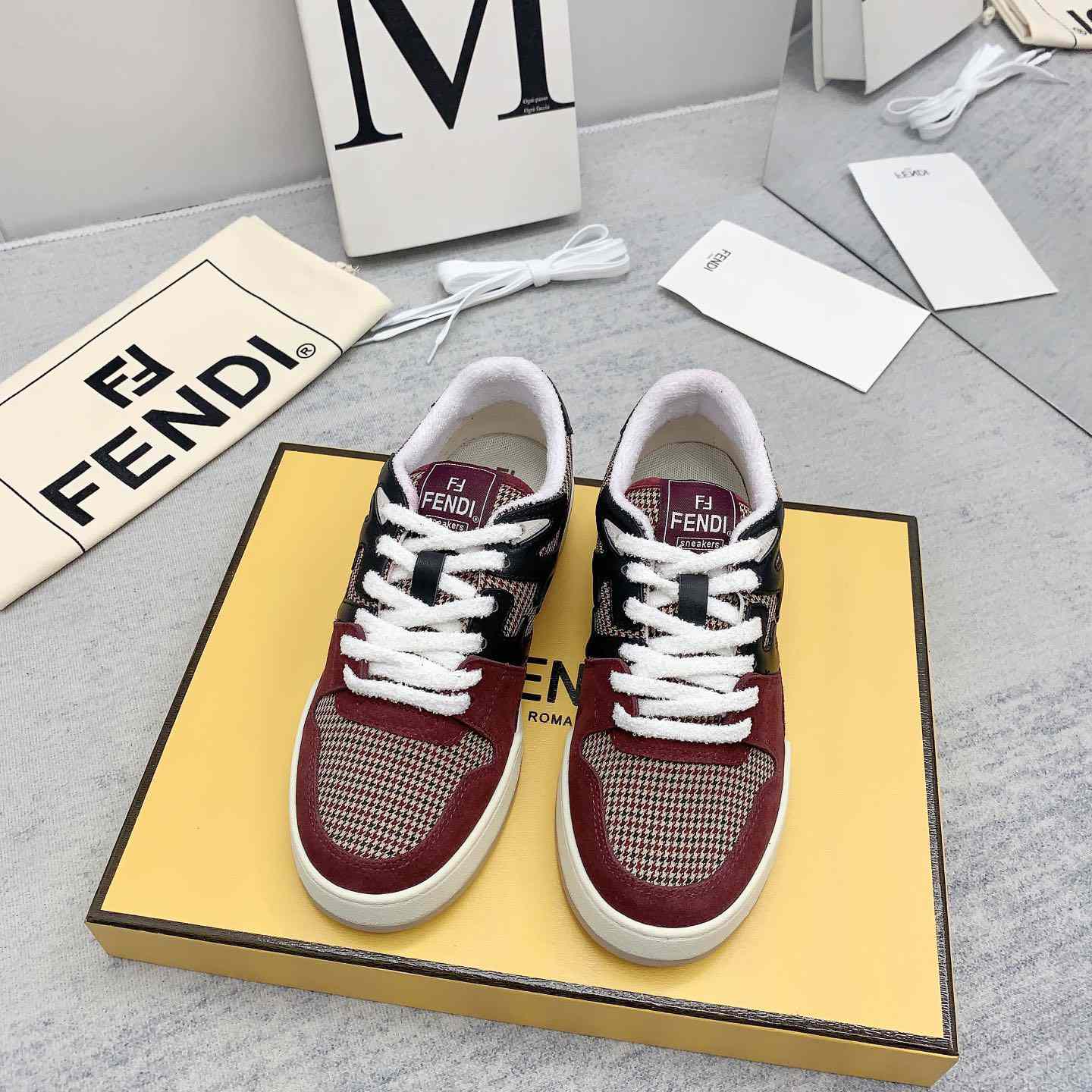 Fendi Match Sneaker - DopestKickz