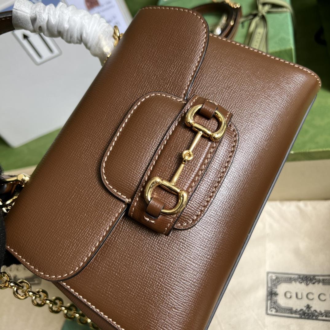 Gucci Horsebit 1955 Mini Bag(22x16x10.5cm) - DopestKickz
