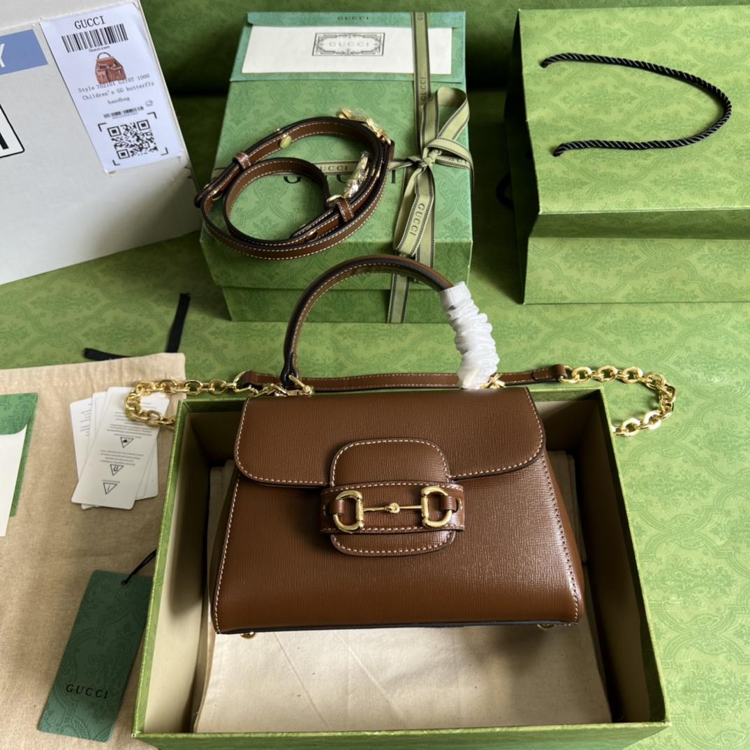 Gucci Horsebit 1955 Mini Bag(22x16x10.5cm) - DopestKickz