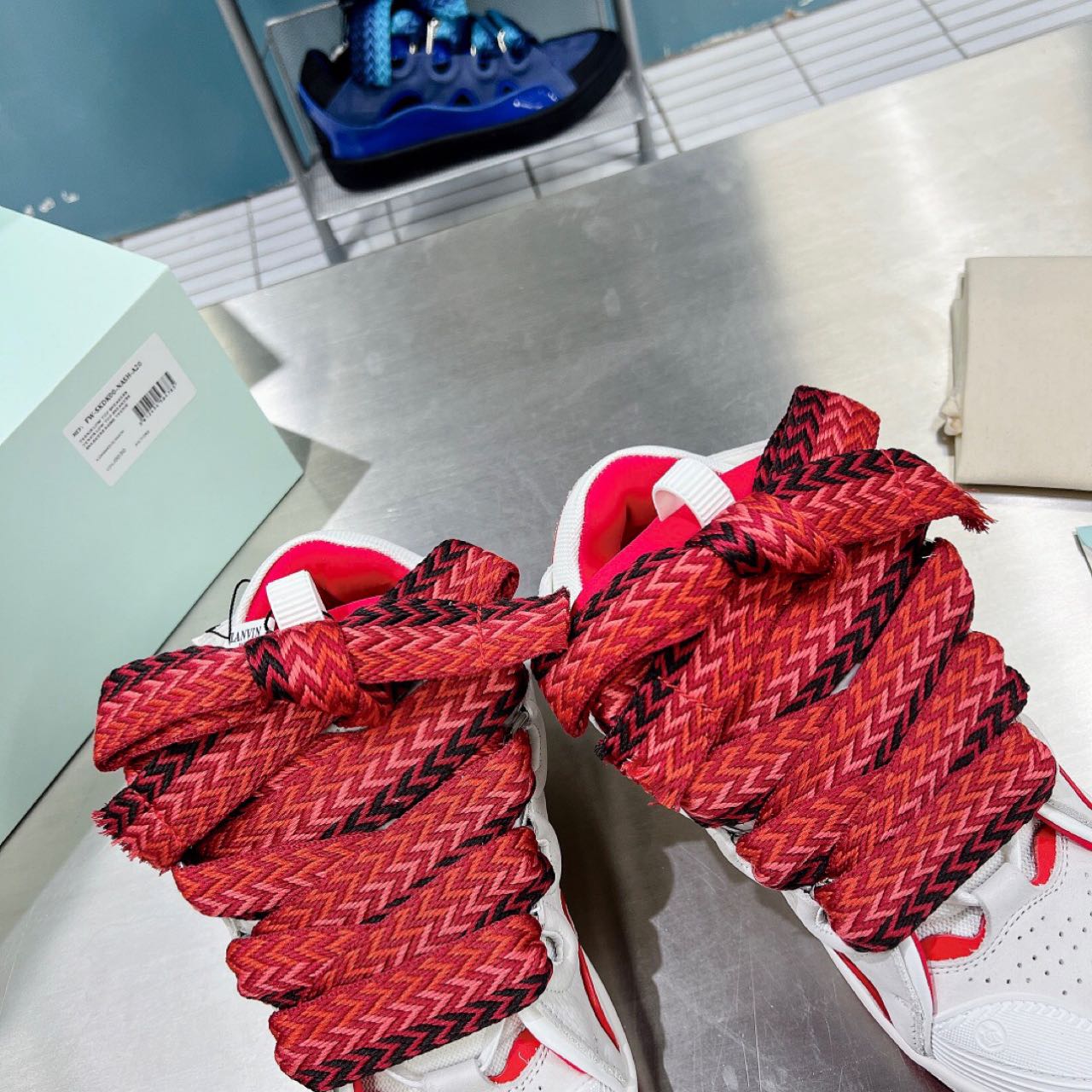 Lanvin Curb Batman Sneakers - DopestKickz