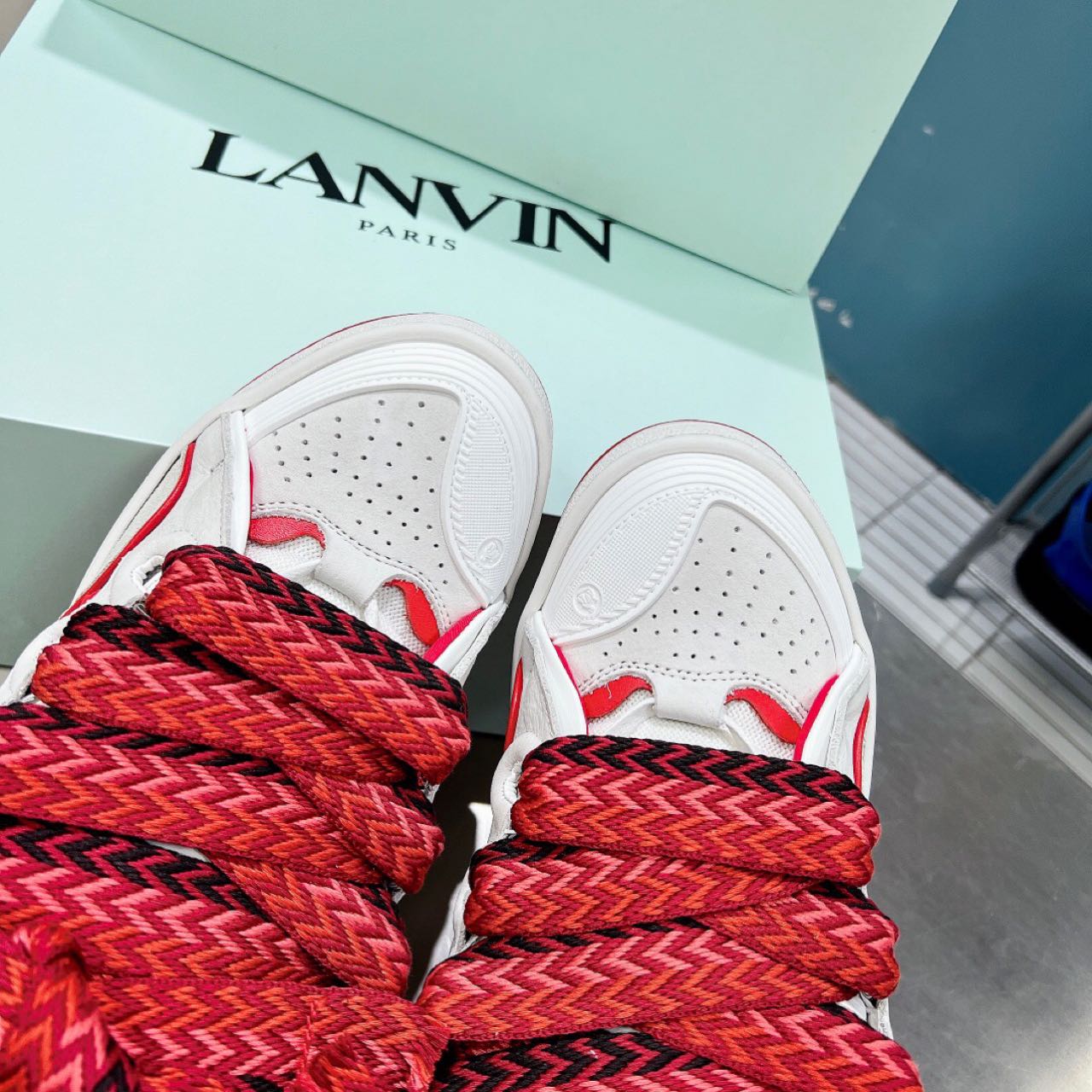 Lanvin Curb Batman Sneakers - DopestKickz