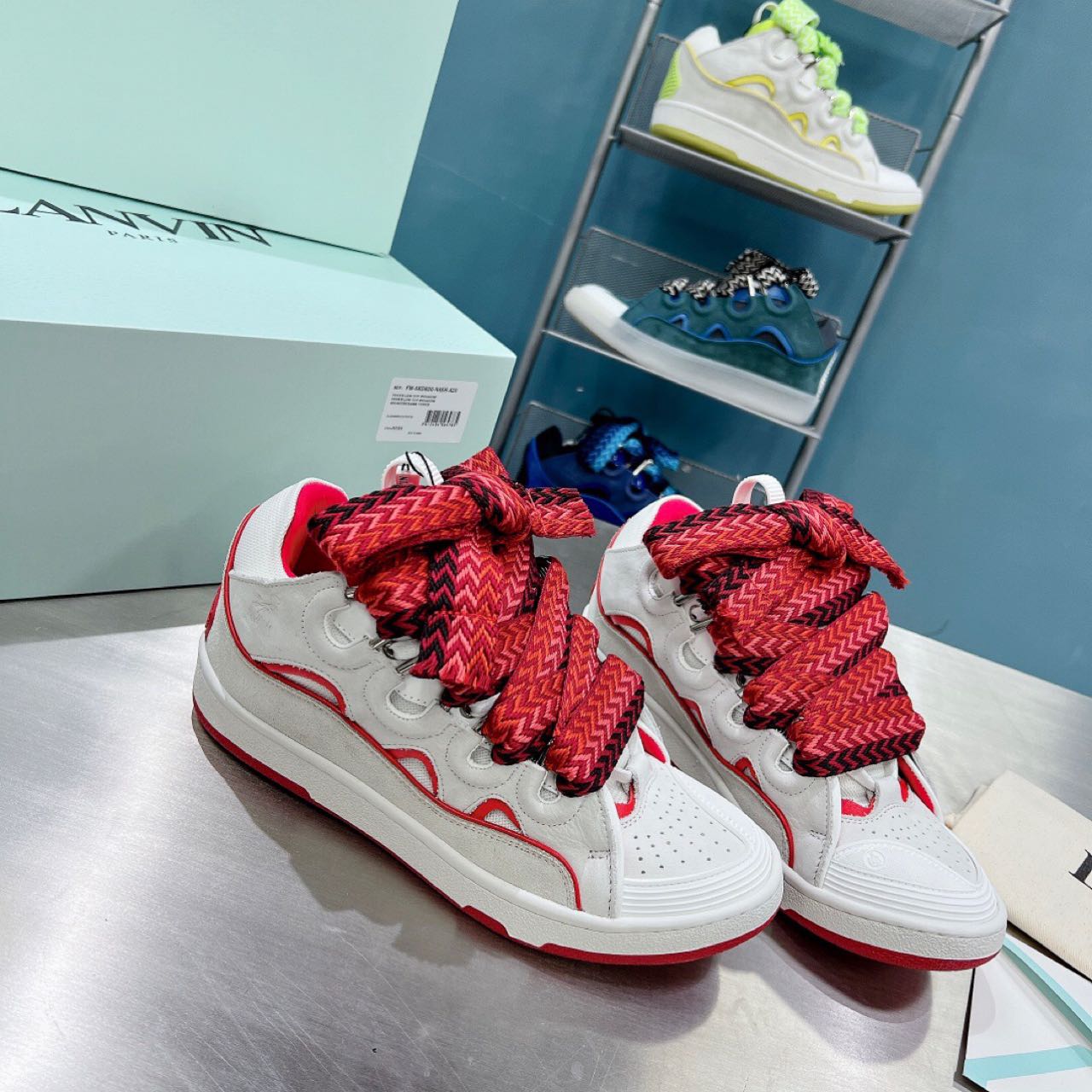 Lanvin Curb Batman Sneakers - DopestKickz