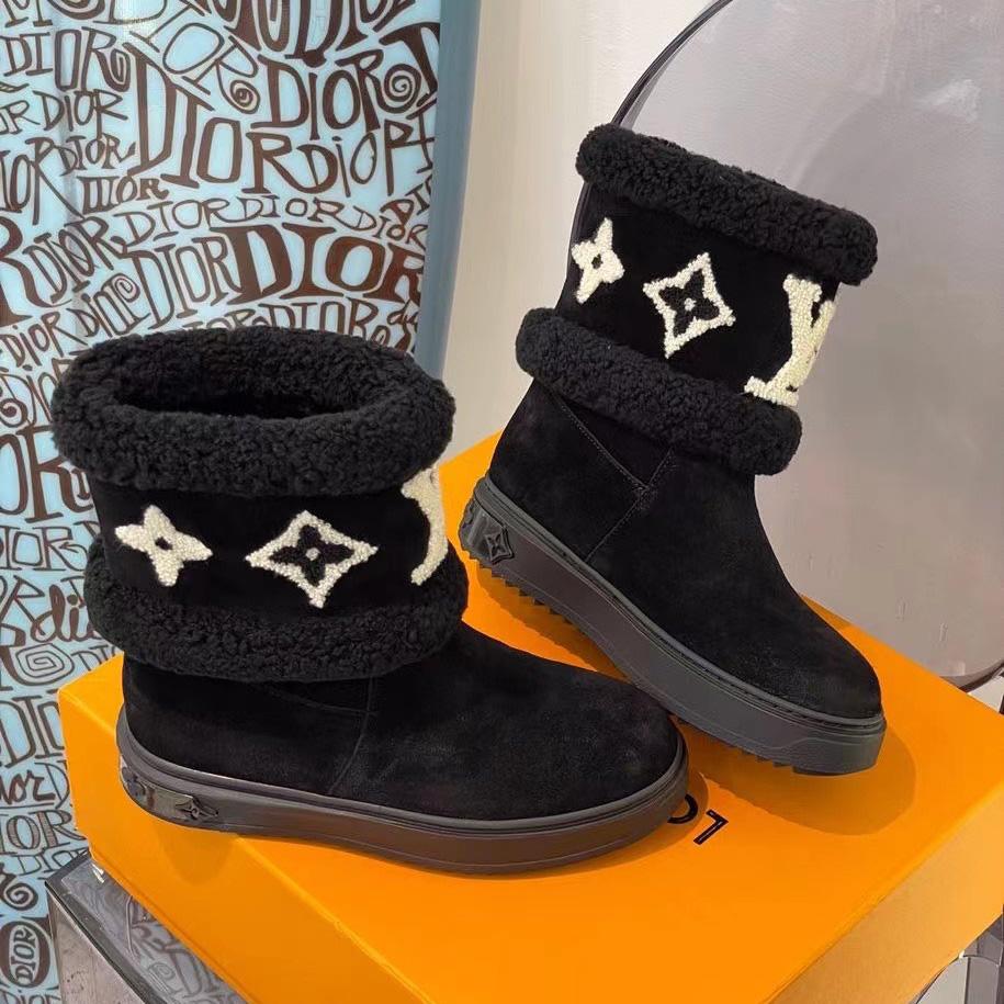Louis Vuitton Snowdrop Flat Ankle Boot      1AACI2 - DopestKickz