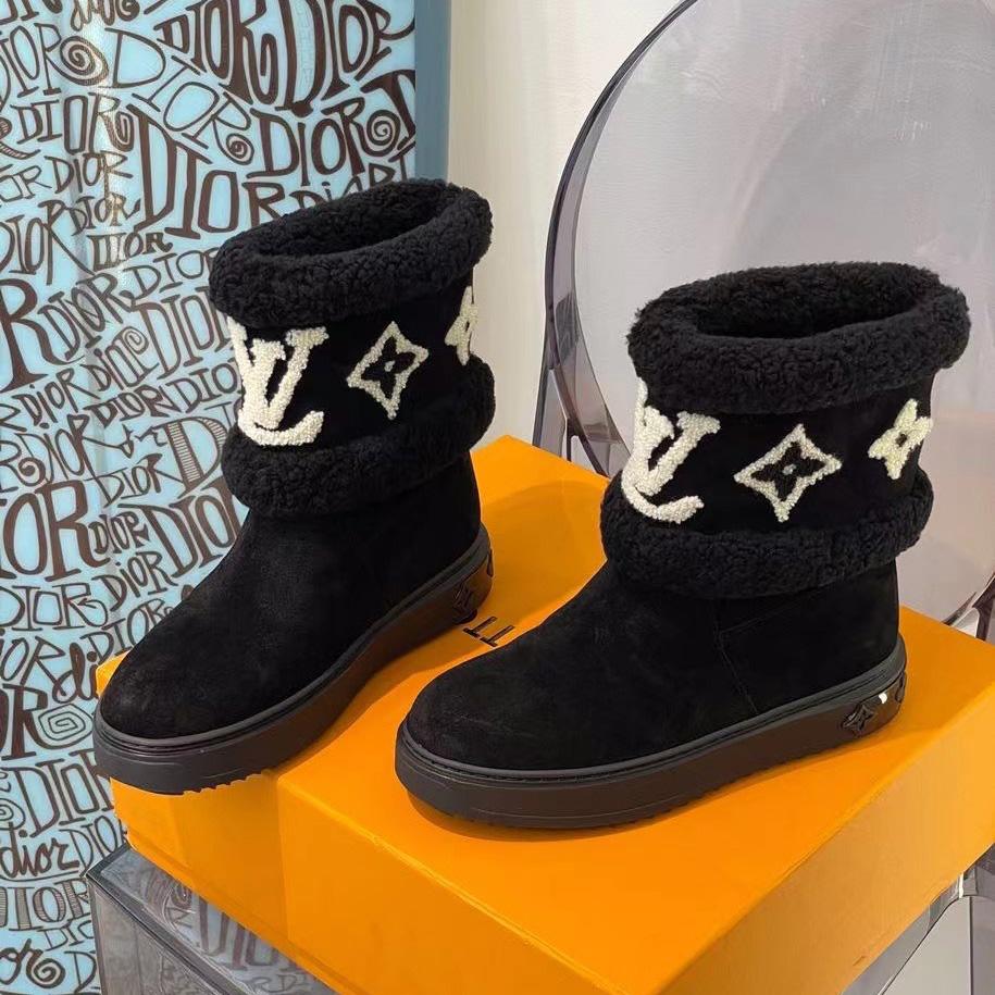 Louis Vuitton Snowdrop Flat Ankle Boot      1AACI2 - DopestKickz