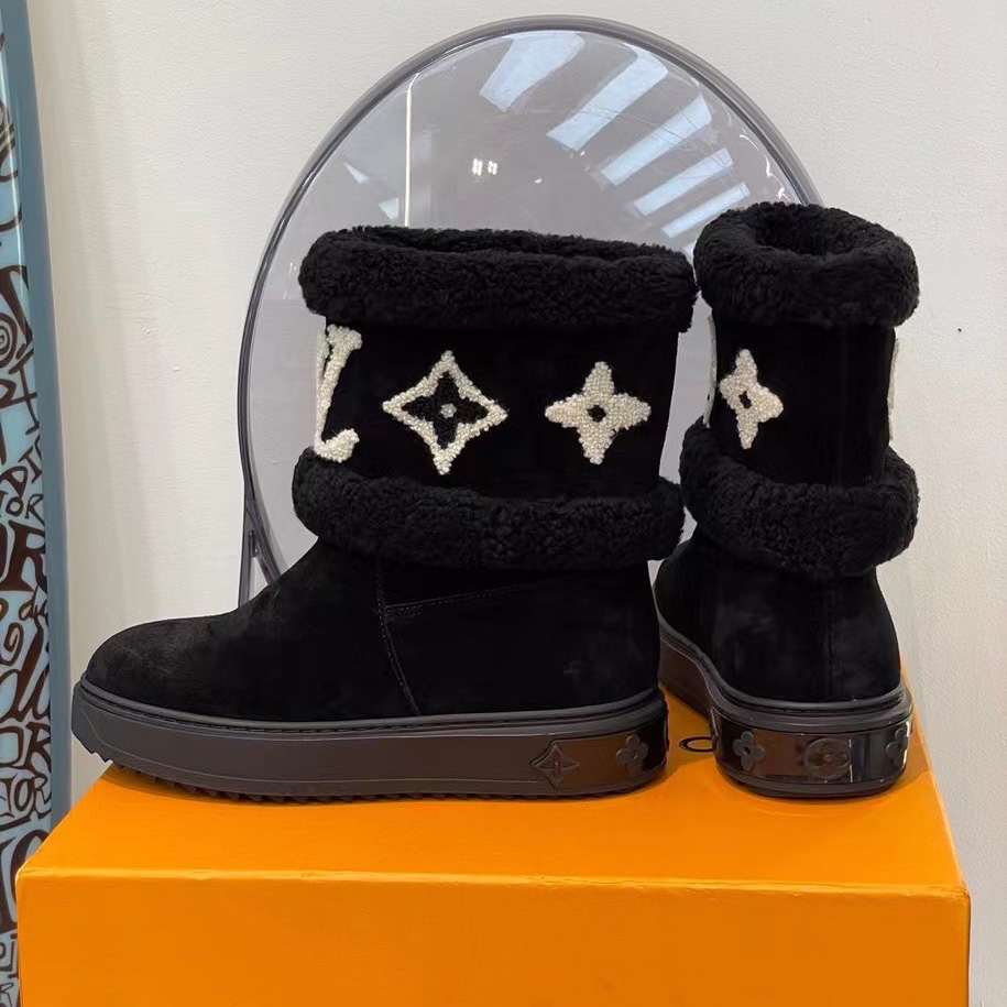 Louis Vuitton Snowdrop Flat Ankle Boot      1AACI2 - DopestKickz