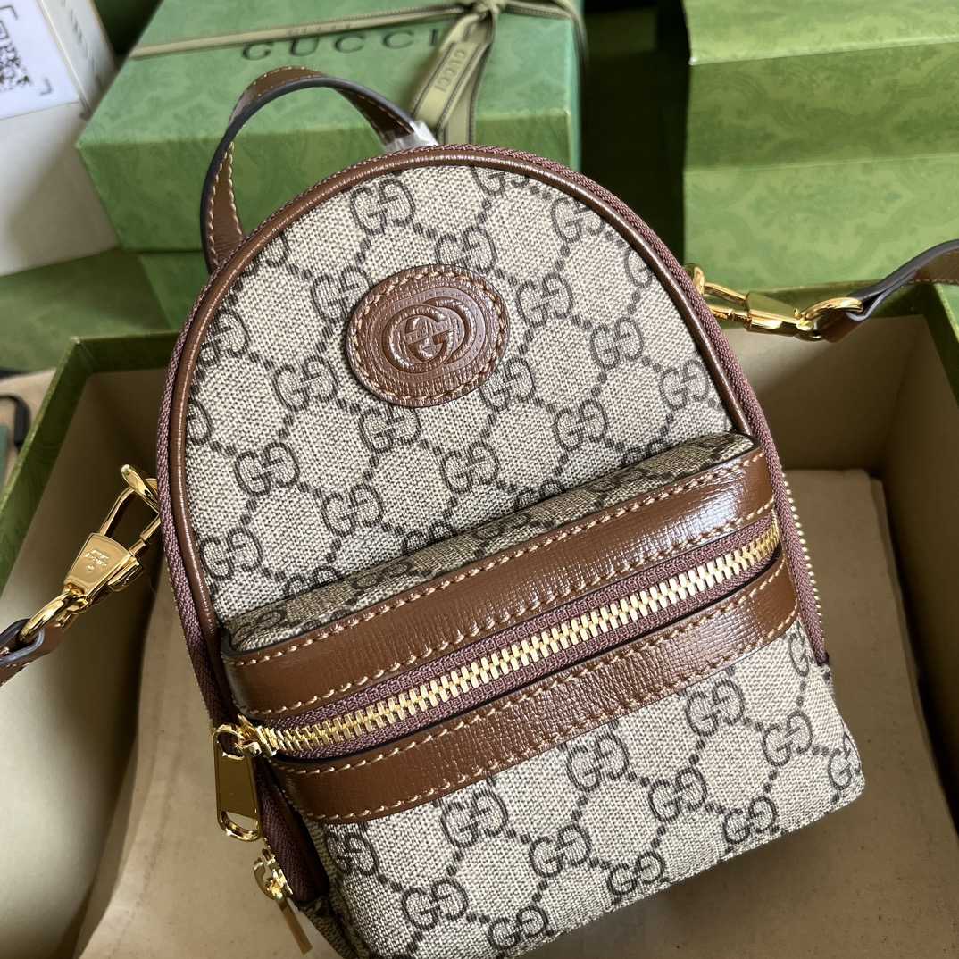 Gucci Multi-Function Bag With Interlocking G(15-19-8cm) - DopestKickz