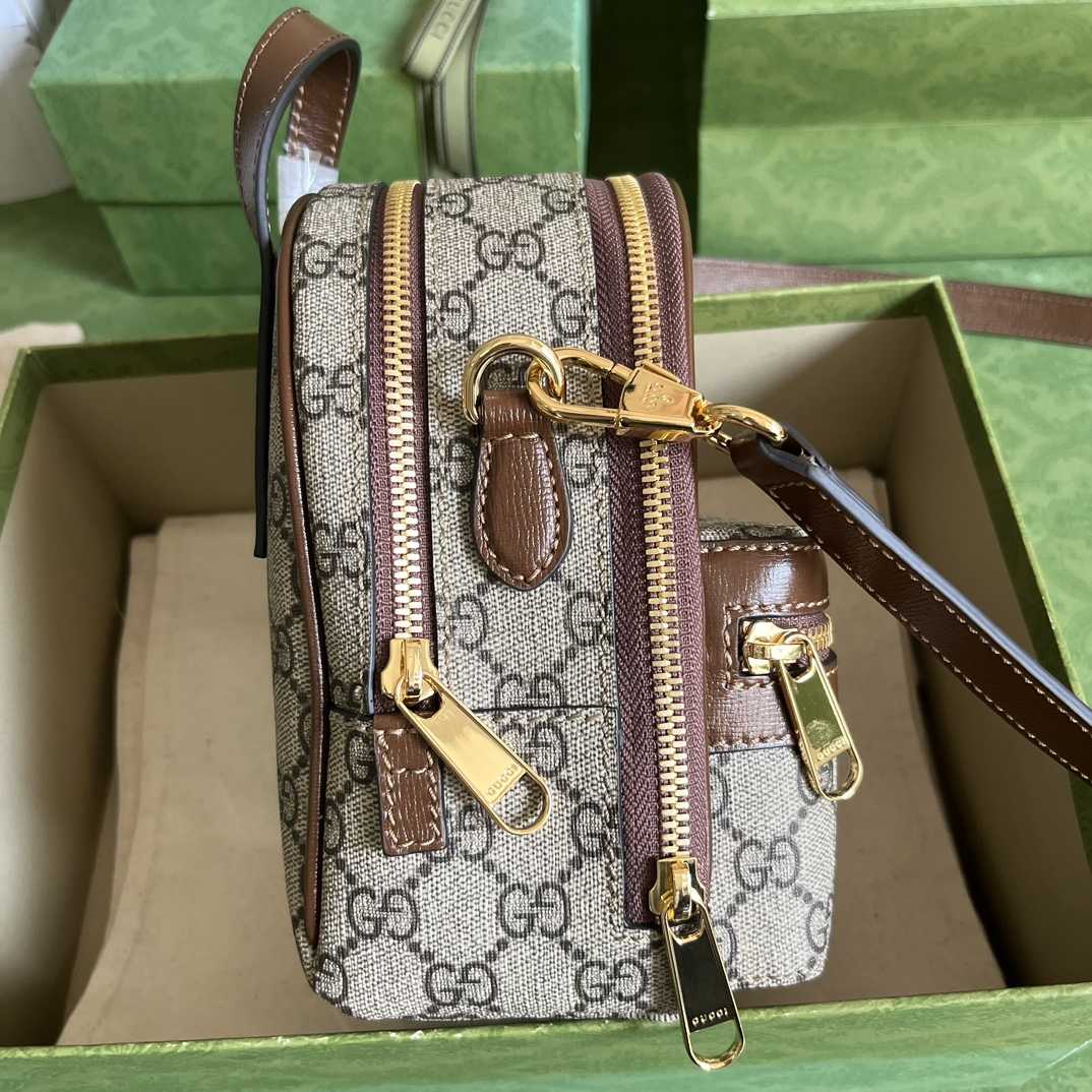 Gucci Multi-Function Bag With Interlocking G(15-19-8cm) - DopestKickz
