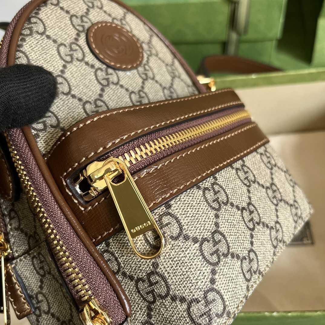 Gucci Multi-Function Bag With Interlocking G(15-19-8cm) - DopestKickz