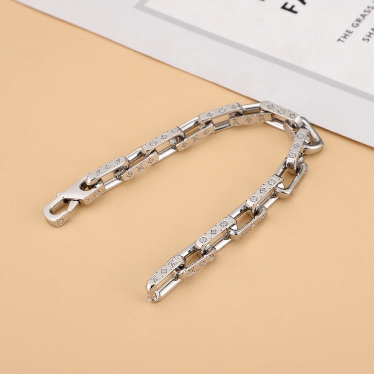 Louis Vuitton Monogram Chain Bracelet    M00308 - DopestKickz