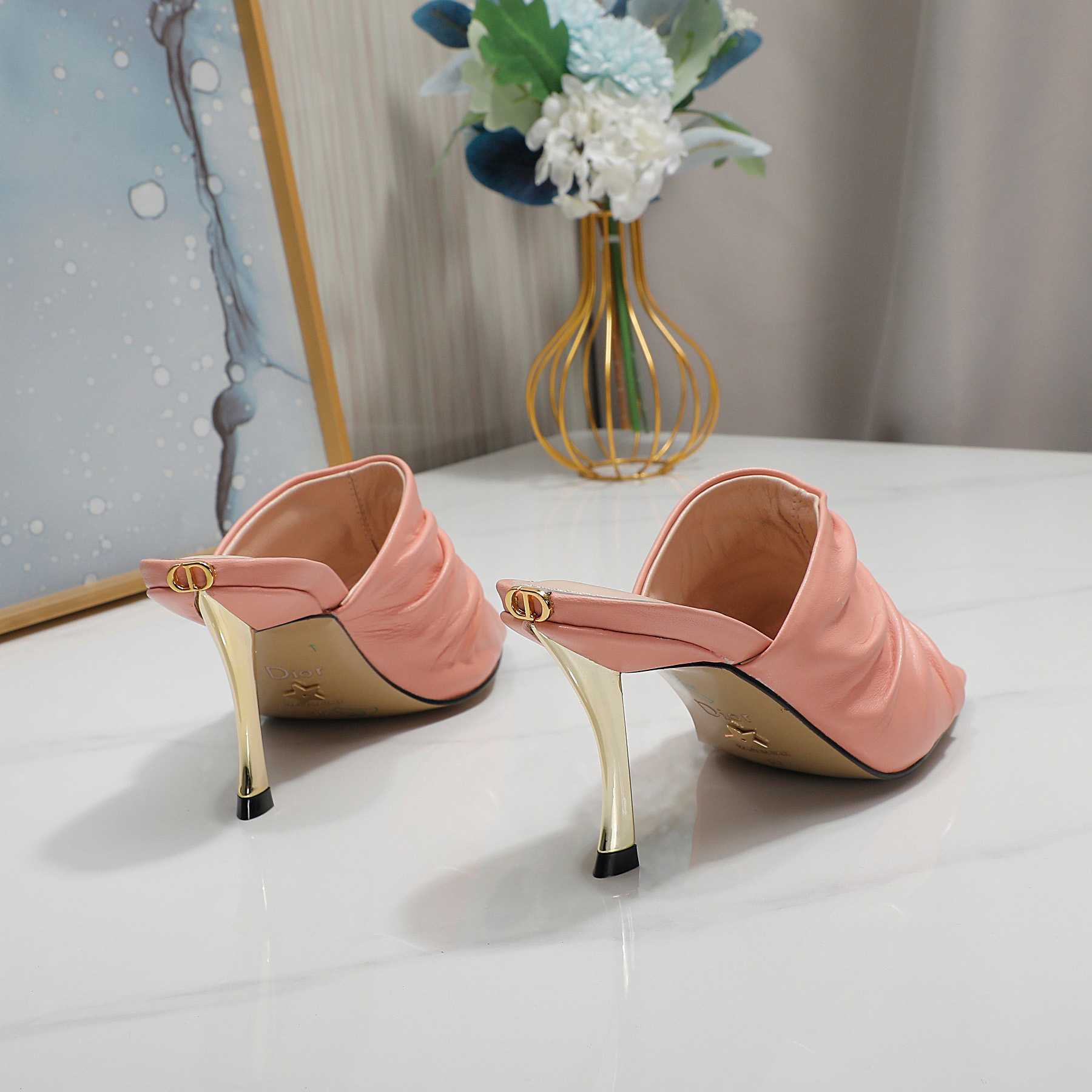 Dior D-Fame Open-Toe Pump - DopestKickz