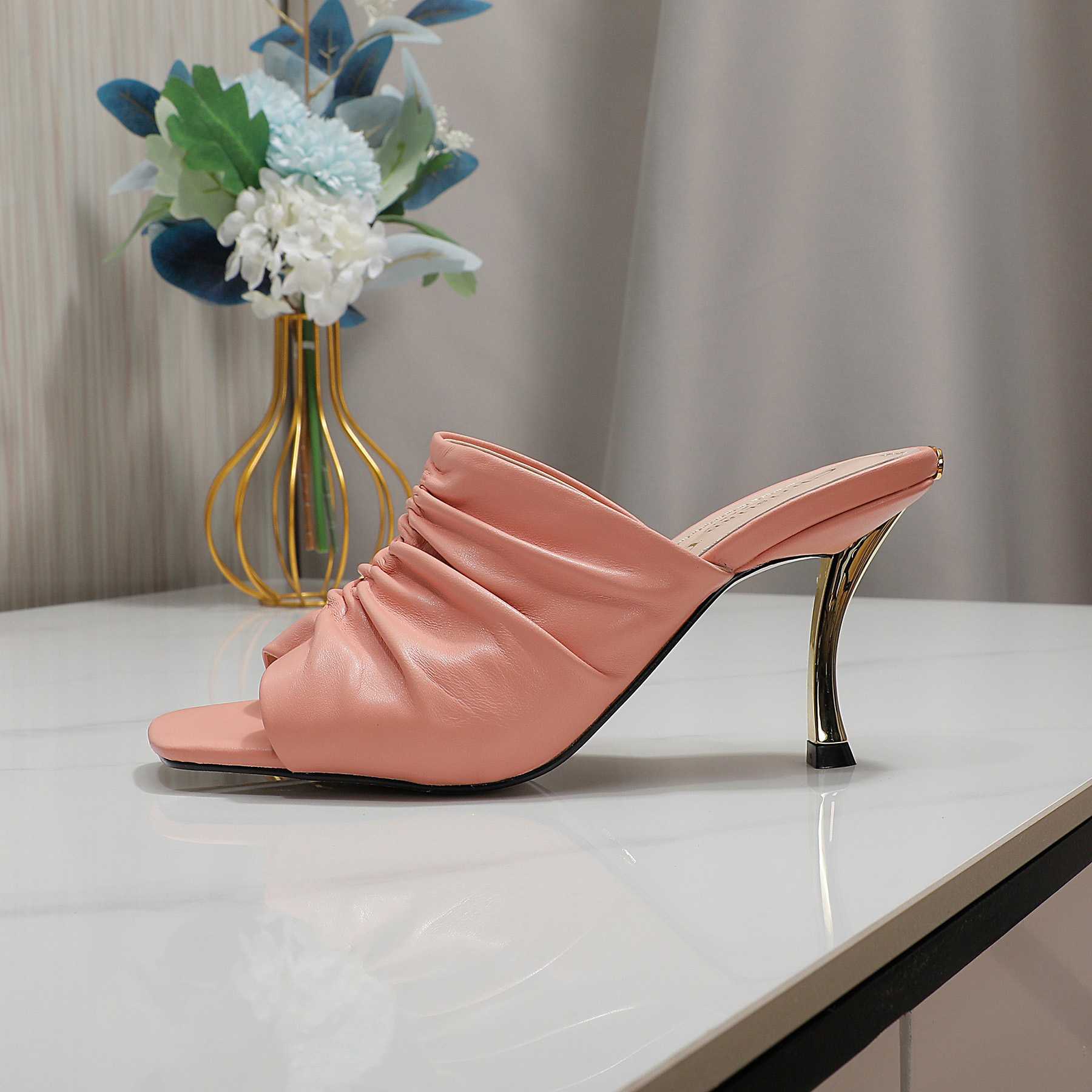 Dior D-Fame Open-Toe Pump - DopestKickz