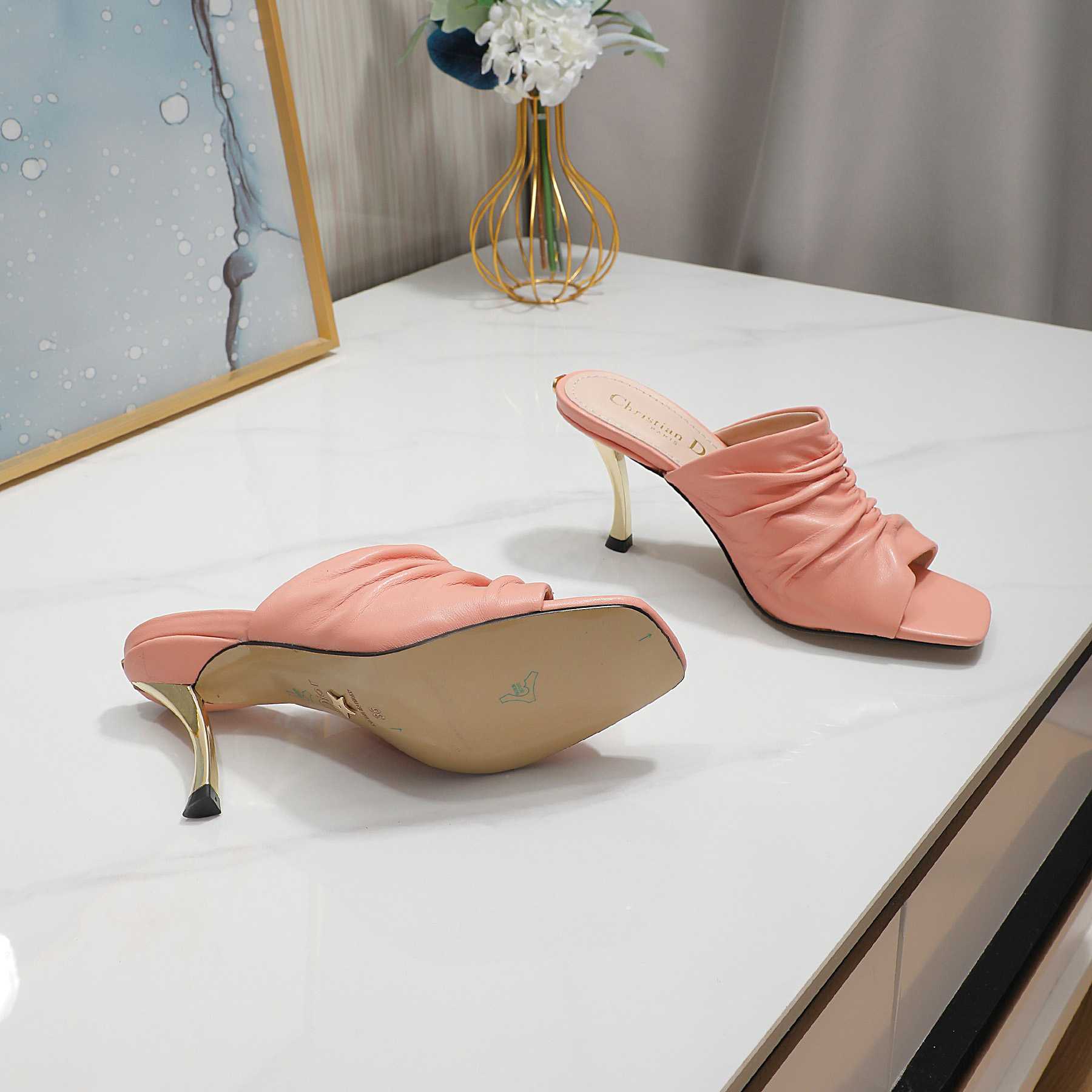 Dior D-Fame Open-Toe Pump - DopestKickz