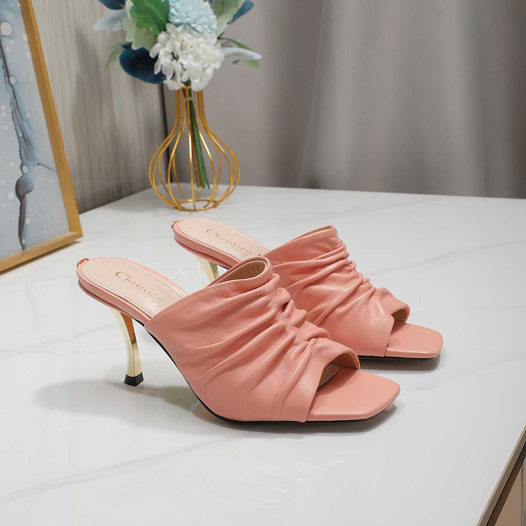Dior D-Fame Open-Toe Pump - DopestKickz