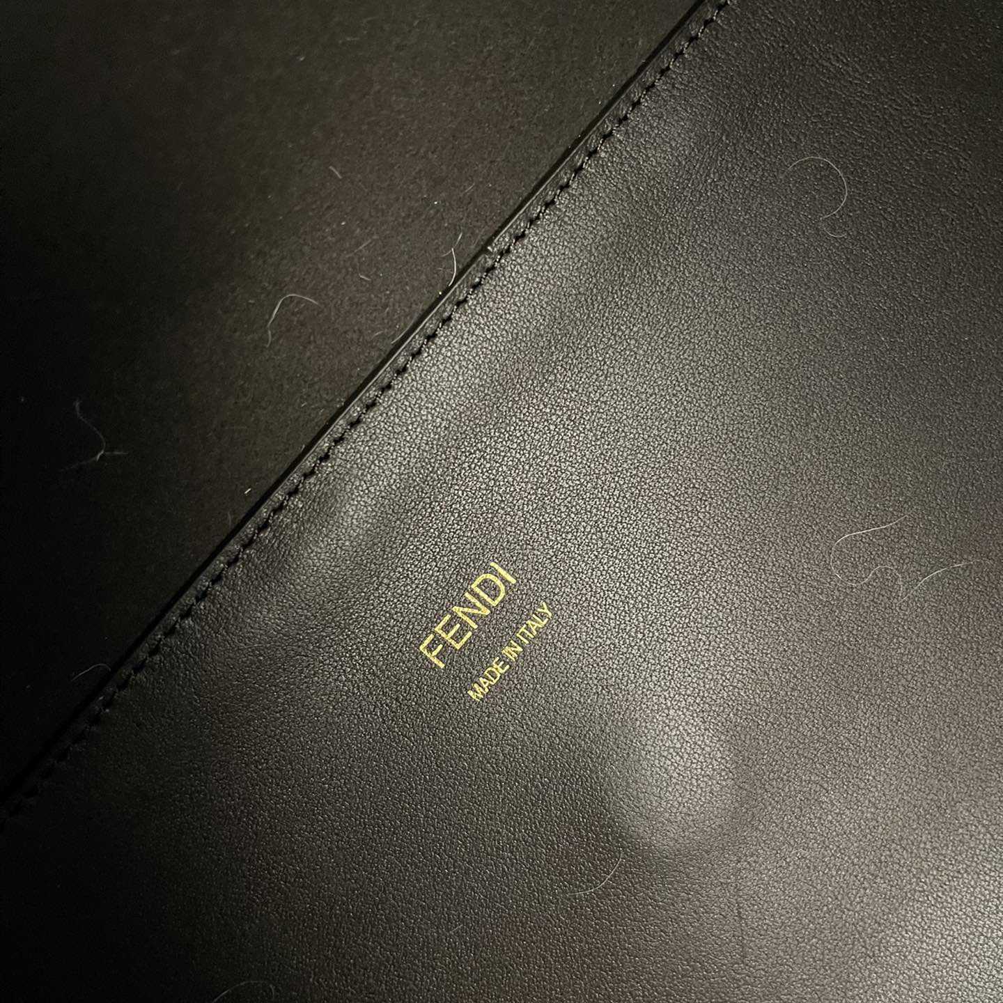 Fendi Sunshine White Mohair Shopper (35-17-31cmcm)   - DopestKickz