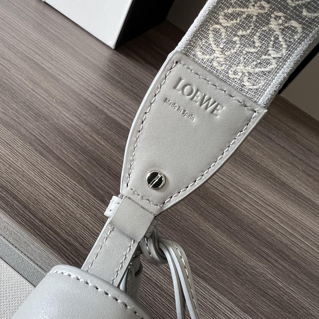 Loewe Mini Gate Dual Bag In Soft Calfskin And Jacquard - DopestKickz