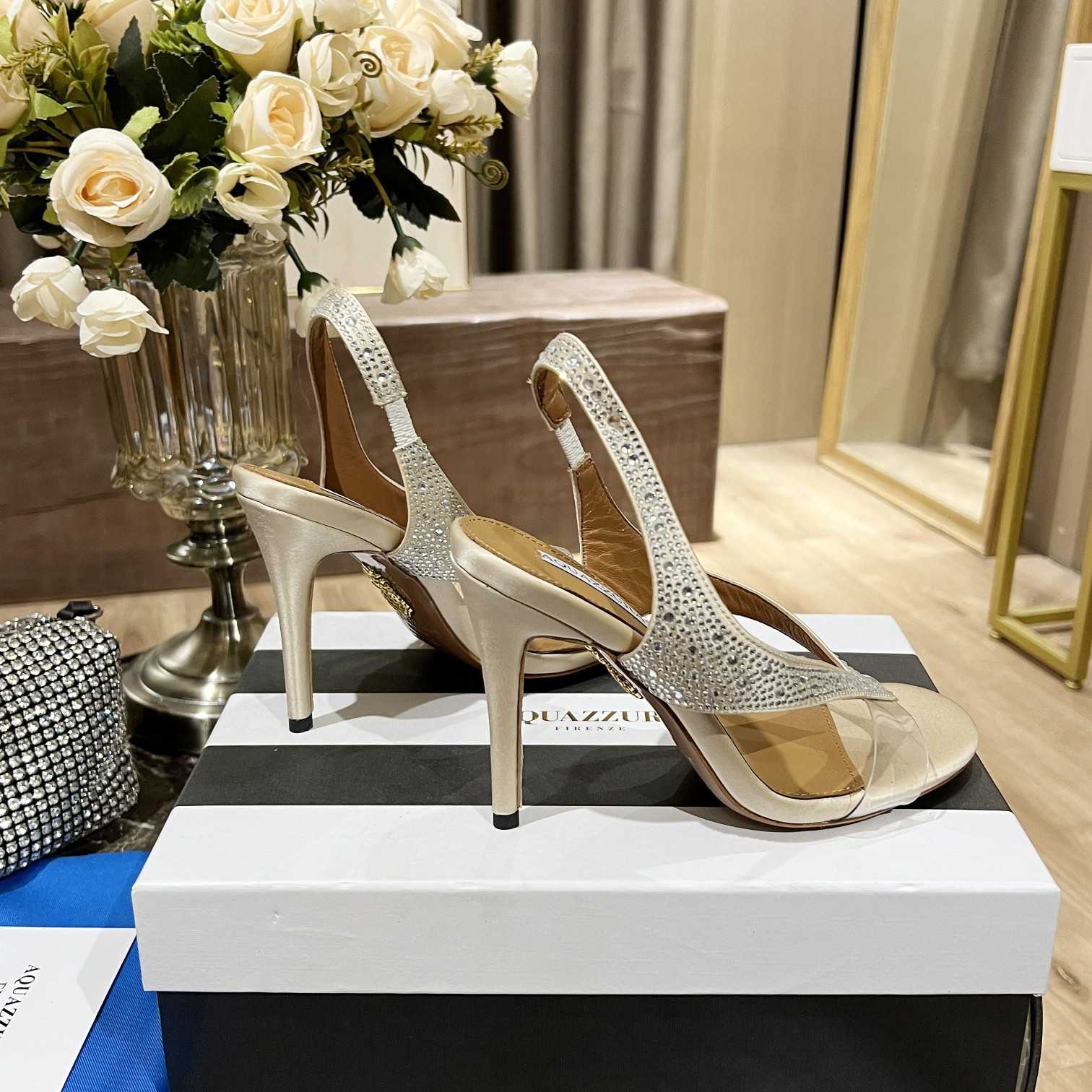 Aquazzura Izzy Plexi Sandal 105 - DopestKickz
