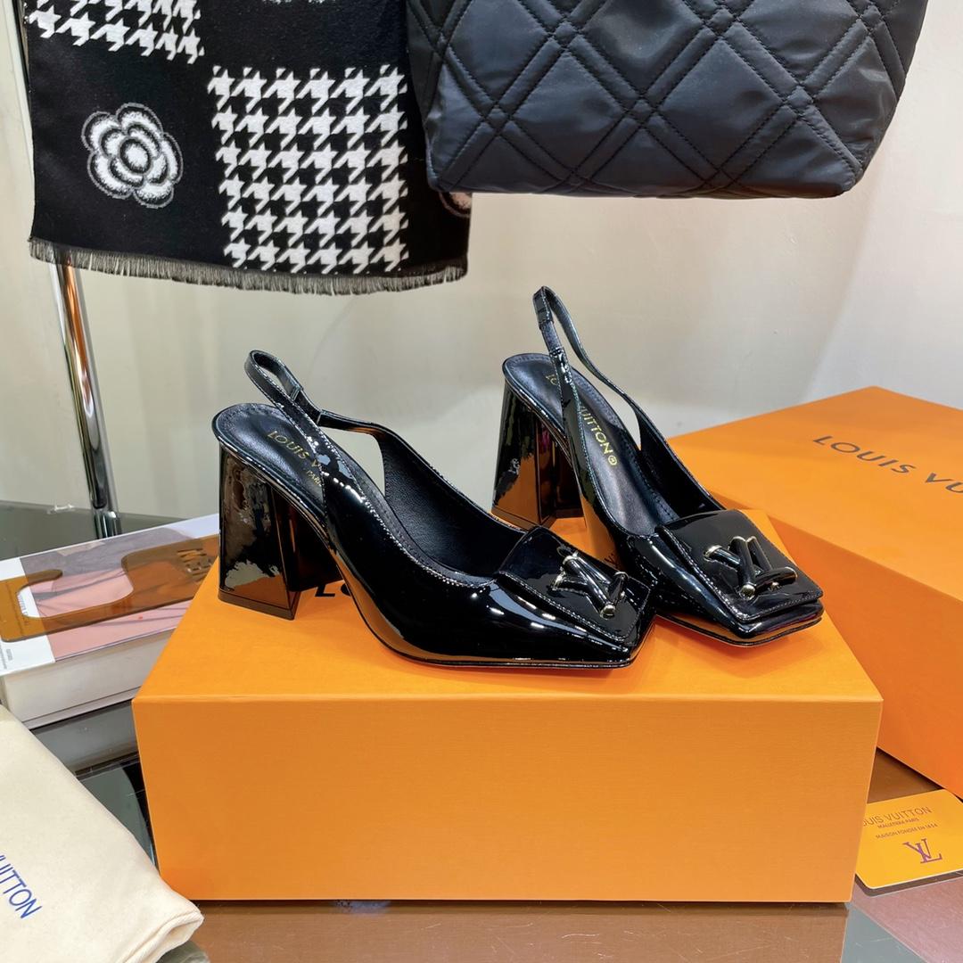 Louis Vuitton Shake Slingback Pump      1AB09C - DopestKickz