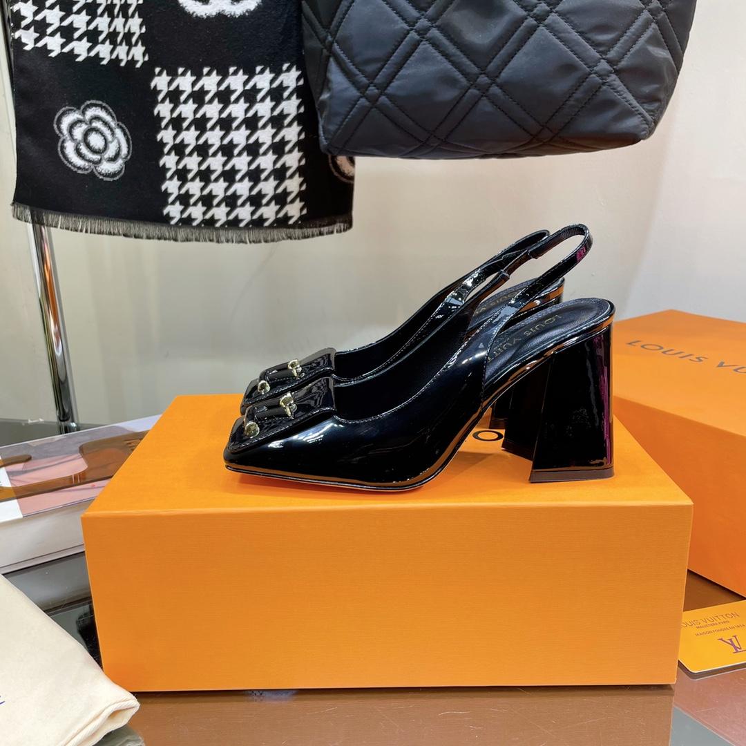 Louis Vuitton Shake Slingback Pump      1AB09C - DopestKickz