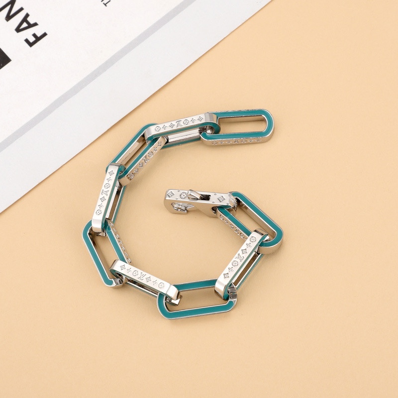 Louis Vuitton Monogram Chain Links Bracelet      M80195 - DopestKickz