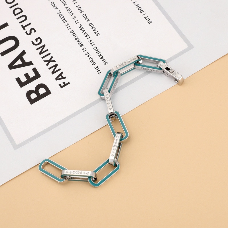 Louis Vuitton Monogram Chain Links Bracelet      M80195 - DopestKickz