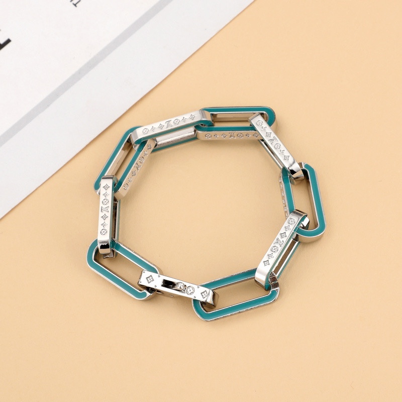 Louis Vuitton Monogram Chain Links Bracelet      M80195 - DopestKickz