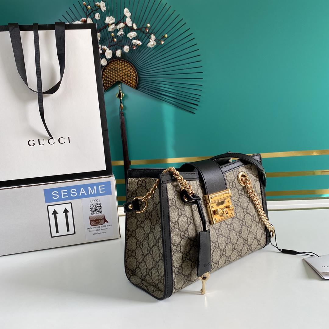 Gucci Padlock Small GG Shoulder Bag(26-18-10cm) - DopestKickz
