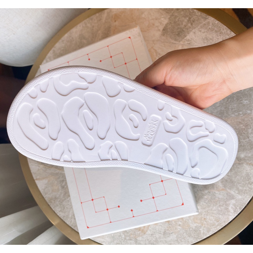 Alexander Mqueen Oversized Hybrid Signature Slide  - DopestKickz