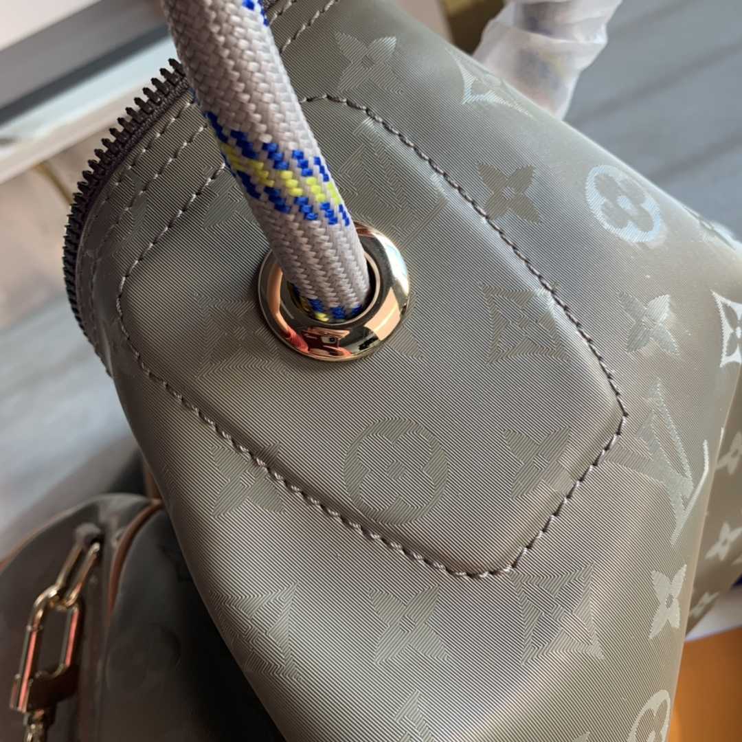 Louis Vuitton Keepall Bandouliere Monogram Titanium 50 Grey - DopestKickz