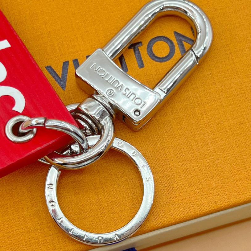 Louis Vuitton x Supreme Epi Keychain     M68292  - DopestKickz