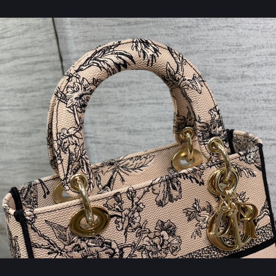 Dior Medium Lady D-lite Bag - DopestKickz