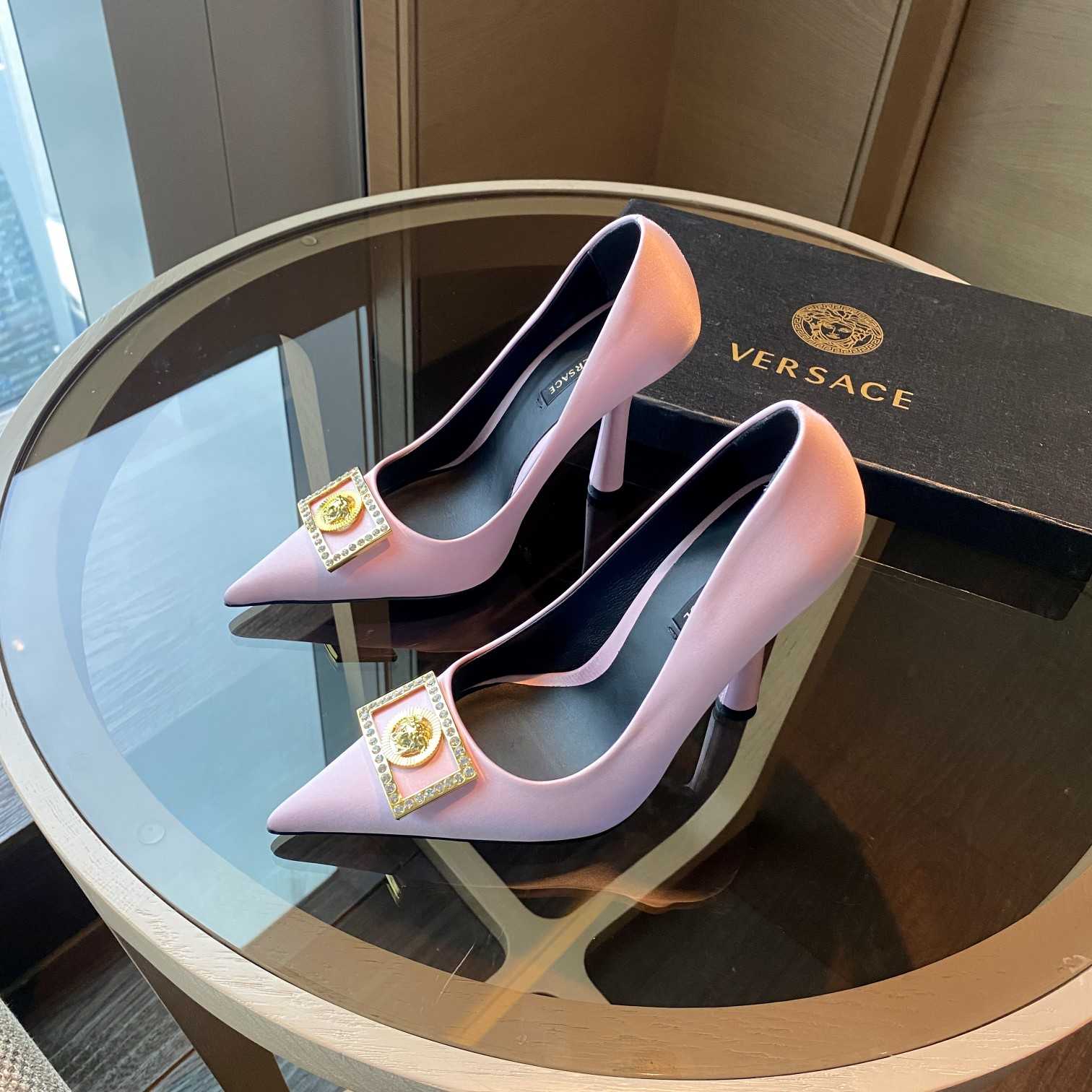 Versace Medusa Crystal Pumps - DopestKickz