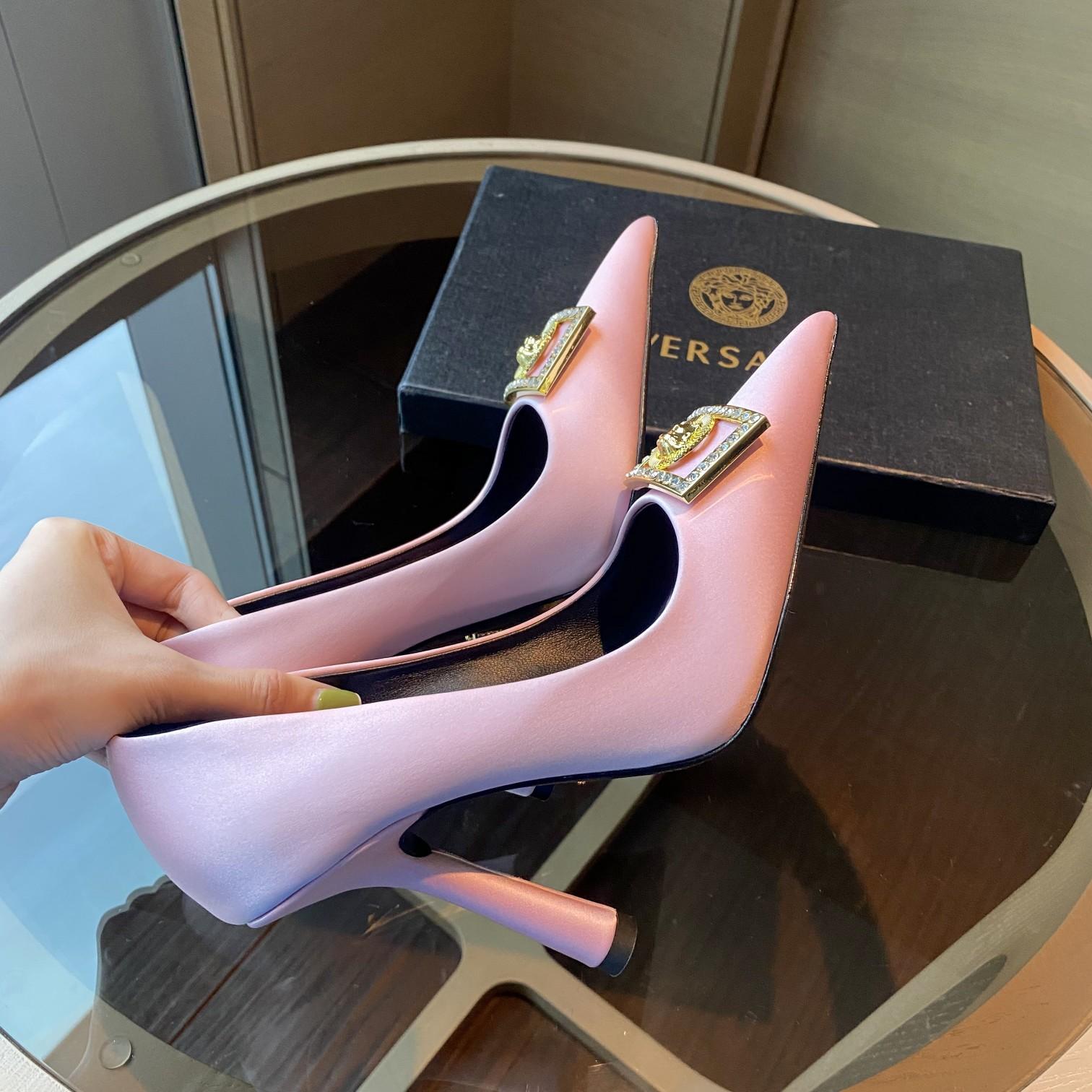 Versace Medusa Crystal Pumps - DopestKickz