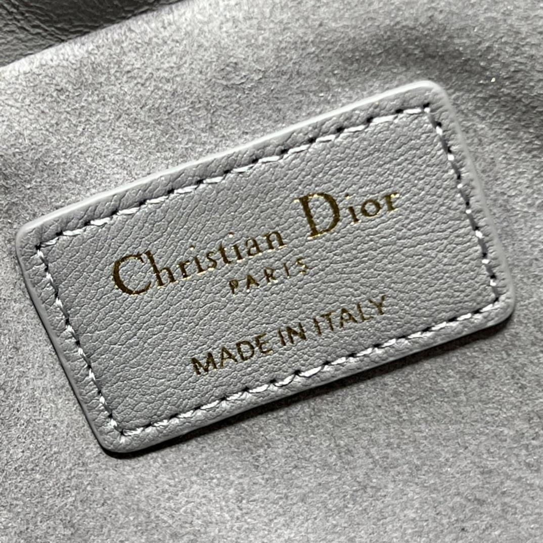 Dior Lady Dior Top Handle Drawstring Mini Bag - DopestKickz