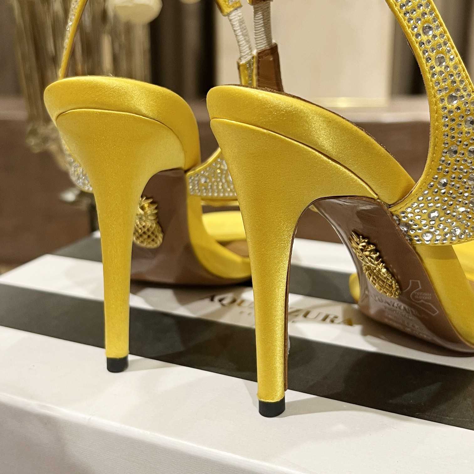 Aquazzura Izzy Plexi Sandal 105 - DopestKickz