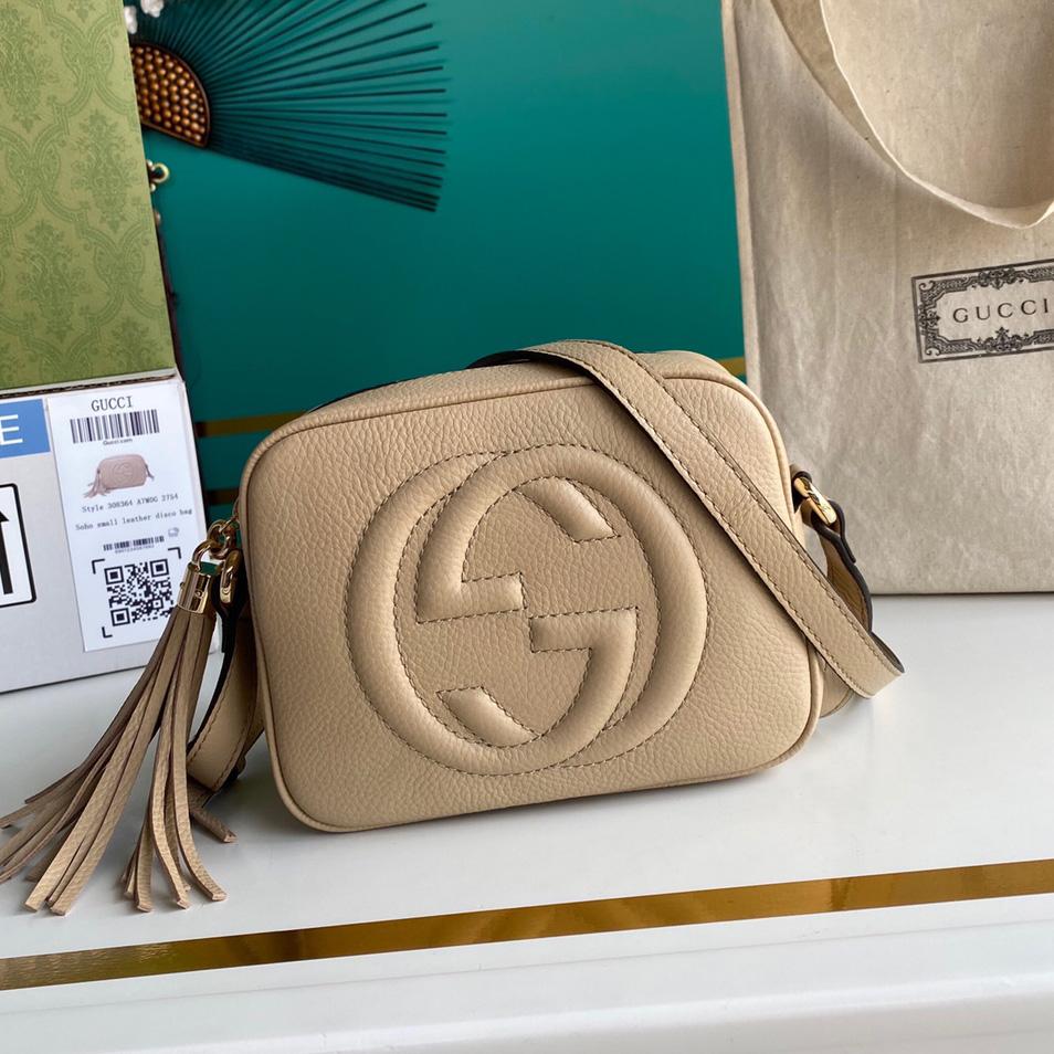 Gucci Soho Small Leather Disco Bag(22-15-7cm) - DopestKickz